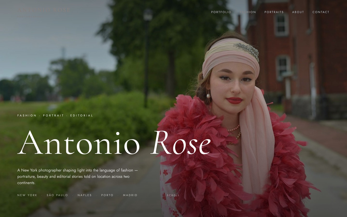 Antonio Rose website
